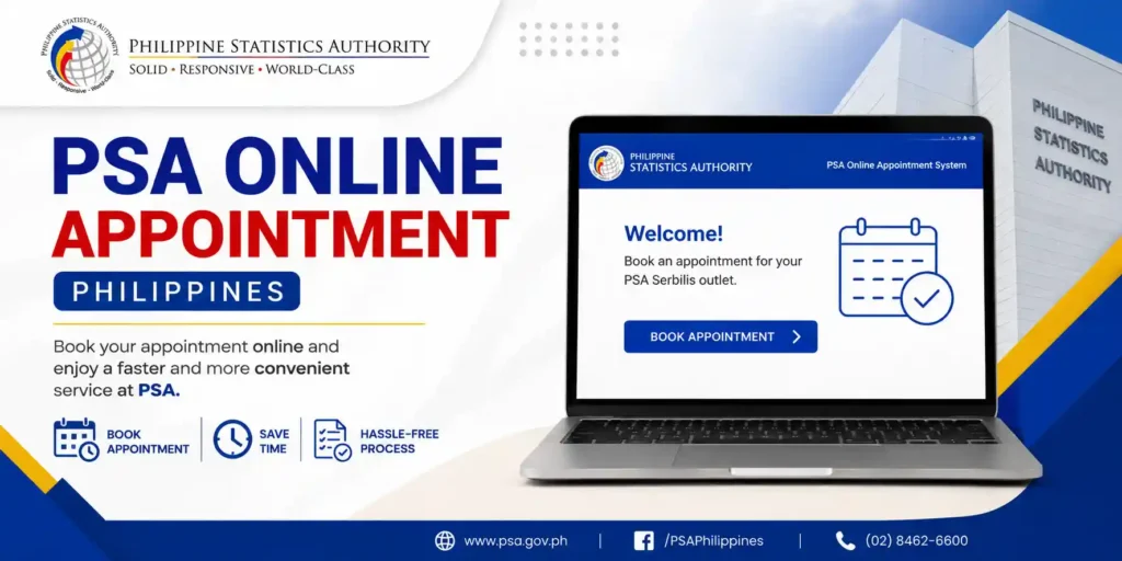 PSA Online Appointment Philiipines 1 PSA Online Appointment Philiipines feature image